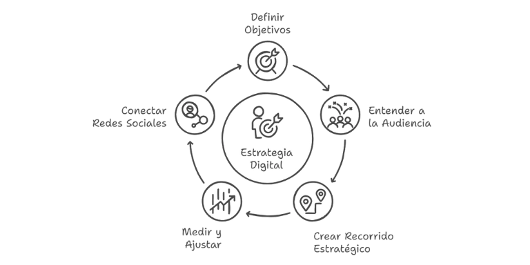 Cómo combinar tu web con una estrategia digital efectiva